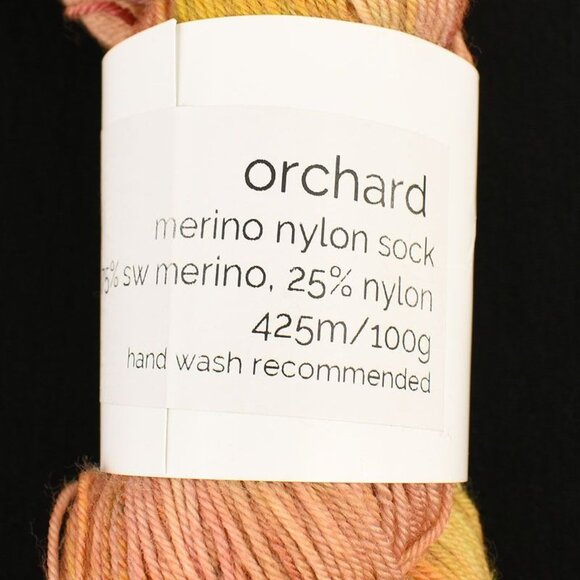 Hand Dyed By Kate Yarn Sock Weight Merino Nylon Blend Orchard - Picture 3 of 3